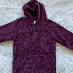 PINK Sherpa Hoodie